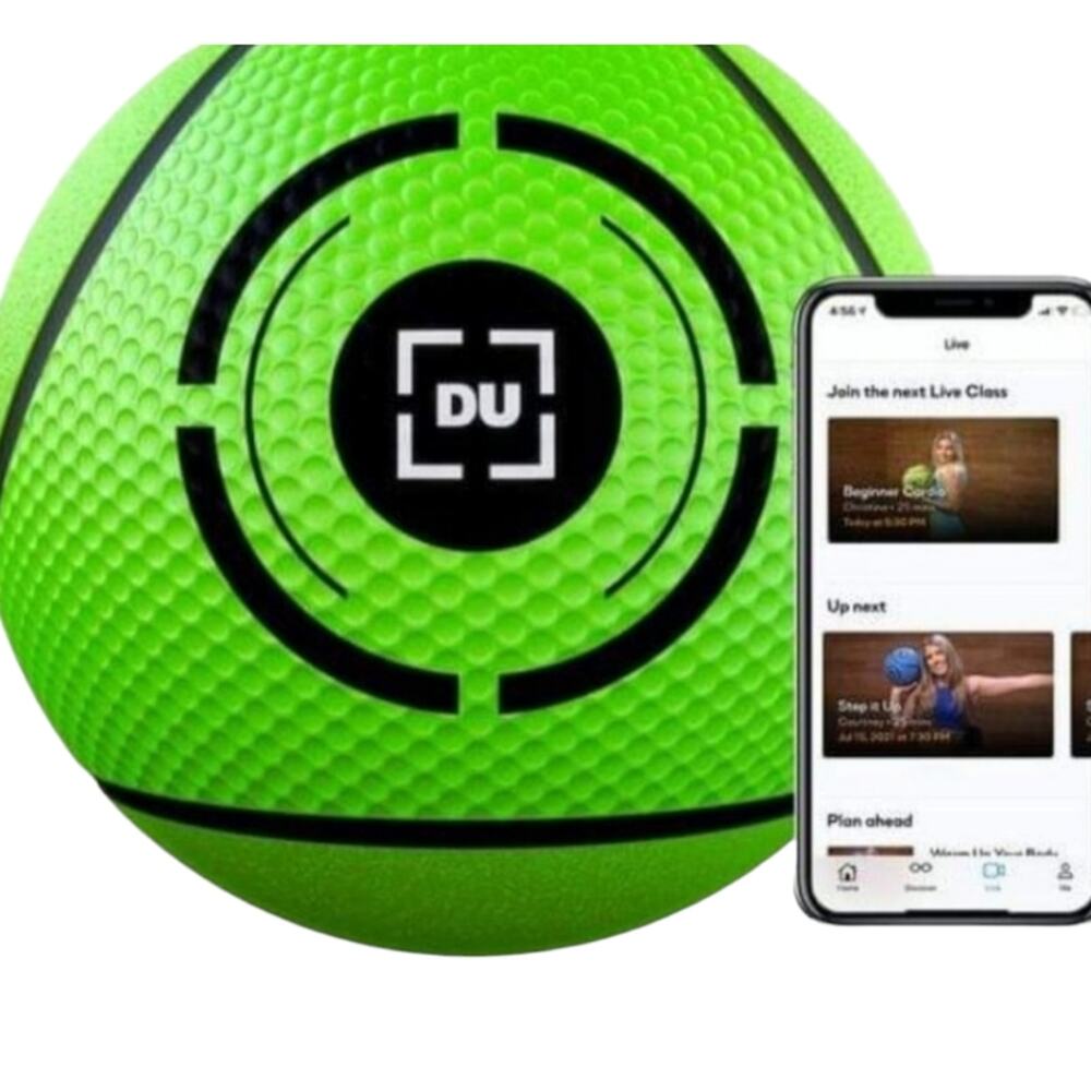 DribbleUp Smart Medicine Ball – 6 lb – Interactive Fitness Tool